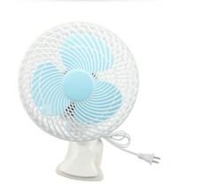 Ventilador de clipe Wokex 2 Gears, montado na mesa/parede, portátil, 20W, 220V