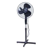 Ventilador de Coluna 3 Velocidades ajuste de altura livremente, ventilador de pé Preto 220V- 50w