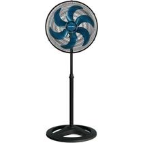 Ventilador de Coluna 50cm Turbo 6 Pás Oscilante Premium Azul 220v