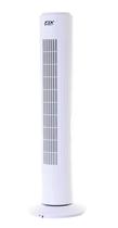 Ventilador De Coluna Circulador Ar Branco Potente 75cm 45W 127v Fix