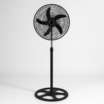 Ventilador De Coluna Kaza 5 Pás Cor Preto 3 Velocidades