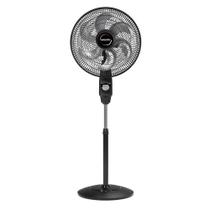 Ventilador De Coluna Mallory 40cm Eolo Com 6 Pás E Silencioso Preto 110V