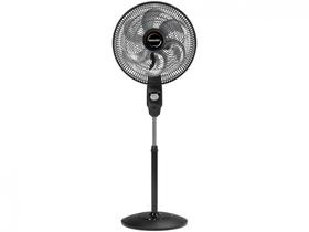 Ventilador de Coluna Mallory Eolo 40cm 6 Pás - 3 Velocidades Preto e Cinza 220V