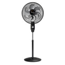 Ventilador de Coluna Mallory Éolo 6 Pás 126w Preto com Grafite