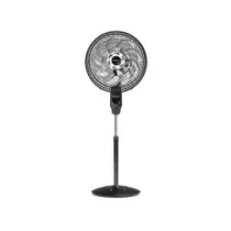 Ventilador De Coluna Mallory Max Control 40cm Preto E Grafite 110V