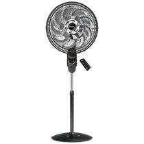 Ventilador de Coluna Max Control 15 Pás 140W Preto e Grafite 127V Mallory Ventilador de Coluna Max Control 15 Pás 140W Preto e Grafite 127V Mallory