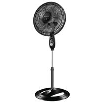 Ventilador de Coluna Mondial VSP-40C Super Power com 3 Velocidades, Modo Silencioso, Preto/Prata