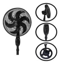 Ventilador de coluna pedestal Turbo 6 pás potente