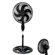 Ventilador De Coluna Preto 40cm 70w Turbo 6 Pás ventilador de pé 127V