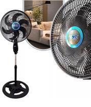 Ventilador De Coluna Silencioso, 3 Velocidades, 110v e 220v