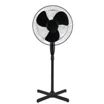 Ventilador De Coluna Silencioso 3 Velocidades 45W 127V Preto