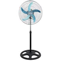 Ventilador De Coluna Turbo 5 Pás 30 cm Inox 127v