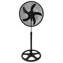 Ventilador de Coluna Turbo 5 Pás com Ajuste de Altura e 3 Velocidades Preto Luminarte Ventilador de Coluna Turbo 5 Pás com Ajuste de Altura e 3 Velocidades Preto Luminarte