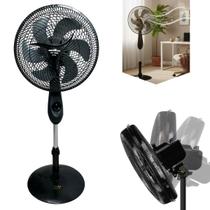 Ventilador de coluna turbo max force 75w potente 30cm 6 pás