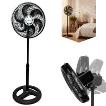 Ventilador de Coluna Ventisol Turbo 30cm 6 Pás 3 Velocidades Preto Silencioso