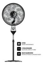 Ventilador de Coluna WAP Flow Turbo Eco 8 Pás 180W com 3 Velocidades Ventilador de Coluna WAP Flow Turbo Eco 8 Pás 180W com 3 Velocidades