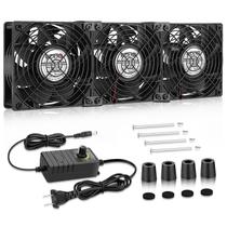Ventilador de computador WDERAIR 3 x 120mm Big Airflow AC 110-240V
