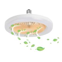 Ventilador De Controle Remoto Inteligente lâmpada LED sala de estar cozinha portátil e silencioso 30w - Led Smart