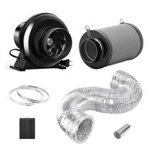 Ventilador de duto em linha de exaustão Vent Booster Blower 4 polegadas 195 CFM