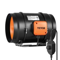 Ventilador de duto em linha VEVOR de 8 polegadas 750m³/h com controlador de velocidade