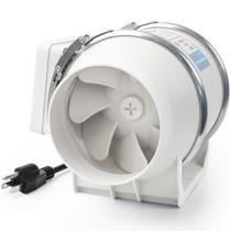 Ventilador de duto Voltset 10cm 280m³/h para sistema de ventilação Ventilador de duto Voltset 10cm 280m³/h para sistema de ventilação