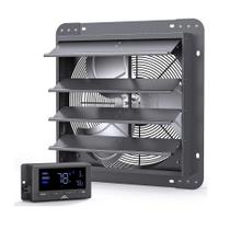 Ventilador de exaustão com obturador montado na parede iLiving 14 1200CFM Ventilador de exaustão com obturador montado na parede iLiving 14 1200CFM