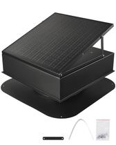 Ventilador de exaustão de sótão VEVOR 35W Smart Solar com termostato Ventilador de exaustão de sótão VEVOR 35W Smart Solar com termostato