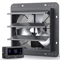 Ventilador de exaustão iLiving 12 montado na parede com obturador 960 CFM Ventilador de exaustão iLiving 12 montado na parede com obturador 960 CFM