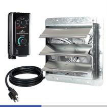 Ventilador de exaustão iLiving ILG8SF12V-ST montado na parede de 12 polegadas