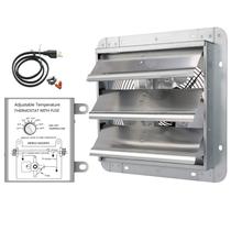 Ventilador de exaustão iPower de 10 polegadas montado na parede com controle de temperatura