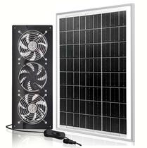 Ventilador de exaustão solar HNRLOY 25W IP67 Waterproof 3500RPM