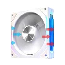 Ventilador De Gabinete ARGB De 120mm Com Design De Espelho Infinito, Sincronização Com Placa-Mãe,