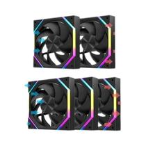 Ventilador De Gabinete De Computador ARGB PWM De 120mm, 61.5CFM, 2000RPM, Sincronização Com a