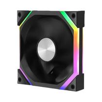 Ventilador De Gabinete De Computador ARGB PWM Silencioso De 12cm 12V 45CFM 600-1500RPM Com 26 LEDs