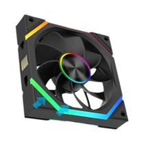 Ventilador De Gabinete ICE Whale WX-3 De 12CM ARGB Com Resfriamento a Ar E Conexão Sem Fio, 1600RPM