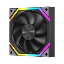 Ventilador de Gabinete Leopard Prism 120mm ARGB - 5V 3Pin PWM - Efeito de Luz Espelhado