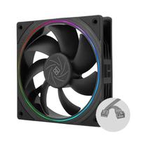Ventilador De Gabinete PC 5V 3PIN ARGB Thermalright TL-S12-W Com Controle De Temperatura Para