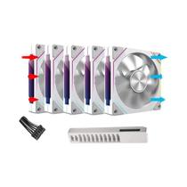Ventilador De Gabinete RGB Prism 5 pro De 120mm, Kit De Resfriamento Para Jogos Com Conector De 6