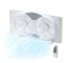 Ventilador de janela Comfort Zone CZ310R reversível 23,5-37 cm 3 velocidades Ventilador de janela Comfort Zone CZ310R reversível 23,5-37 cm 3 velocidades