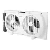 Ventilador de Janela Comfort Zone CZ319WT2 - 23cm, 3 Velocidades, Branco