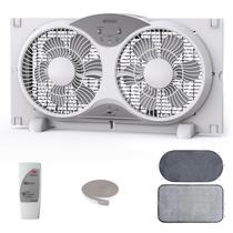 Ventilador de Janela Shinic 2026 Duplo 23,5-37" Reversível com 3 Velocidades 120 V