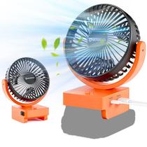 Ventilador de local de trabalho Uniqwamo recarregável compatível 20V Black & Decker