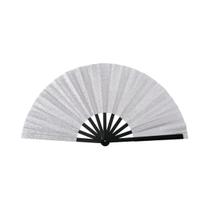 Ventilador De Mão Grande E Dobrável De Bambu Com Brilho Para Apresentações Em Festivais, Acessório