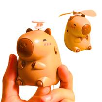 Ventilador De Mão Mesa Capivara Usb Leve Portátil Potente Ventilador De Mão Mesa Capivara Usb Leve Portátil Potente