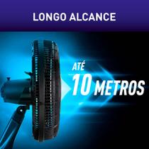 Ventilador de Mesa 2 em 1 40cm Arno X-TREME 6, 6 PÁS 140W 127V VE60 Ventilador de Mesa 2 em 1 40cm Arno X-TREME 6, 6 PÁS 140W 127V VE60