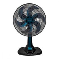 Ventilador De Mesa 30Cm Preto/Azul 127V Turbo Vent