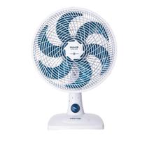 Ventilador de Mesa 30cm Super Vento Maxis Branco e Azul 50W V-30-MX-W