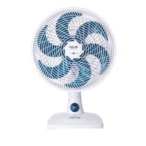 Ventilador de Mesa 30cm Super Vento Maxis Branco e Azul 50W V-30-MX-W