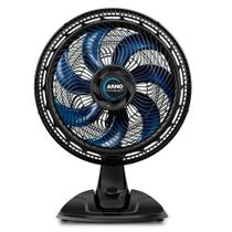 Ventilador de Mesa 40cm Arno X-treme Desmontável com 03 Velocidades Preto - VE70