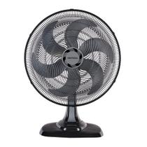 Ventilador de mesa 50cm 6 pés preto turbo 127v 135w ventisol